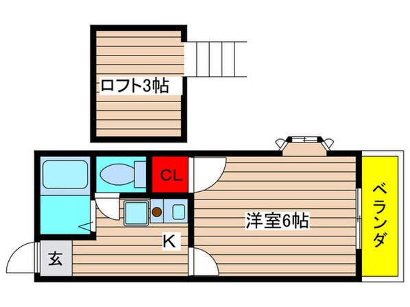 アトラスＢの物件間取画像